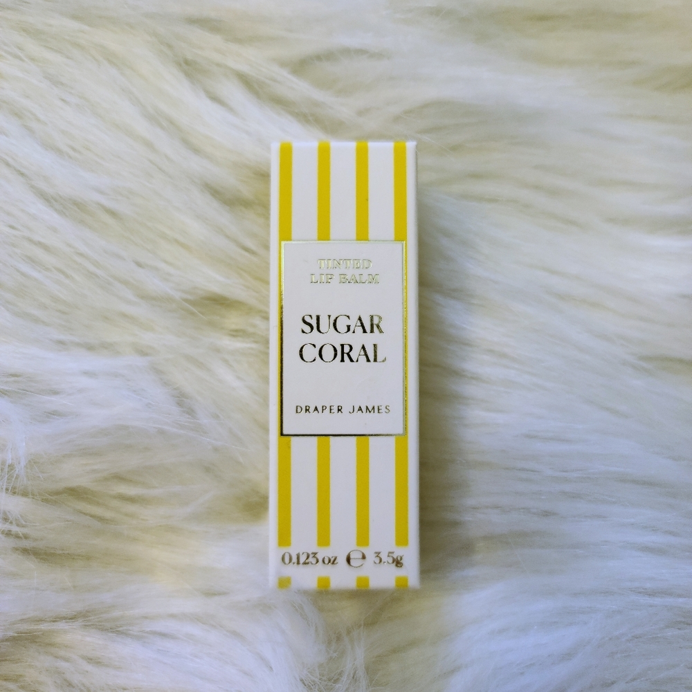 Draper James By Reese Witherspoon Sugar Coral Tinted Lip Balm - Picture 3 of 5
